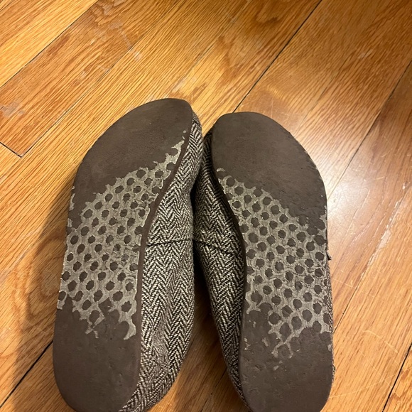 Brown & gold glitter herringbone TOMS - Picture 4 of 4